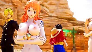 One Piece Odyssey Nude Mod Installed Game Play Part 16 Porn Game Play 18+ Sex Game