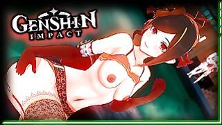 Genshin Chiori Lively Porn Tight Body Gets Smashed Anime Hentai R34 JOI Japanese Sex