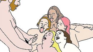Lucky Guy Cartoon
