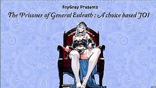 Faygrey Gamepreview The Prisoner Of General Esdeath : A Choice Based JOI : Into Submission