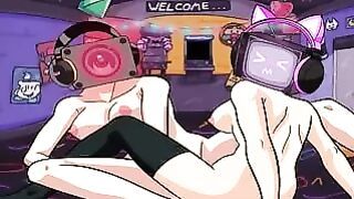 Titan TV Woman x Titan Speaker Woman Porn