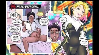 Spider Verse 18+ Comic Porn Gwen Stacy Xxx Miles Morales
