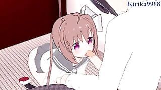 Tamate Momochi And I Have Intense Sex In The Restroom. – Slow Start Hentai
