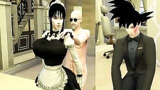 Maids Episode 1 Chichi Milk Beautiful Wife Hired By Her Husband’s Boss Goku