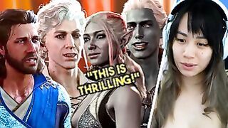 Gale Reaction Vs Halsin Plus Astarion With Drow – Baldurs Gate 3