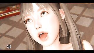 Uncensored Hentai / 3D Alana Spreads Her Virgin Legs And Gets Fucked Brainless And Has A Hard Orgasm When Filled With