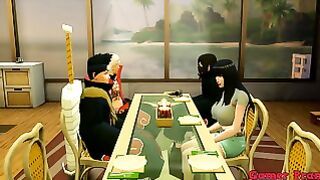 Akatsuki Porn Cap 4 En Una Cena Hidan Se Fue Hablar Un Rato Con Hinata Ella Le Pide Que Le Hag Sexo Oral Y Terminan Follando