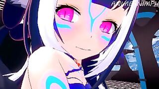 Vtuber Shylily Fucks For A Job Promotion… Lots Of Creampies – Anime Hentai 3D Compilation
