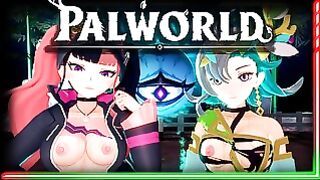 Zoe & Lily Hentai Palworld 18+ Year Old Girls Fun Night Out R34 Anime Sex JOI 3D Porn