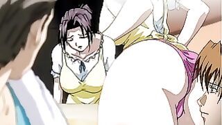 Stepmom Being Touched While She Talks To Her Husband — Uncensored Hentai Subtitles