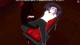 3D Hentai Witch Gets An Orgasm From Pussy Fingers