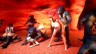 Taken And Gangbanged By The Lizard Men Fpov