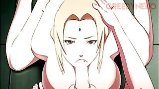 Tsunade Deepthroat Blowjob Big Dicks,60Fps/120Fps, Hentai