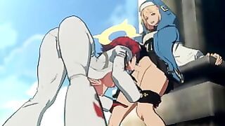 Guilty Gear Jack O Giving Bridget A Blowjob