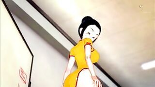 Hot Milf Milk Chi-Chi Rewards You For Being A Good Student – Dragon Ball