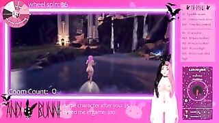 Vtuber Whore Plays Games While Chat Plays With Her Pussy