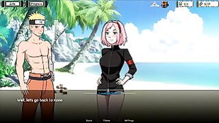 Naruto – Kunoichi Trainer Dinaki V0.13 Part 43 Halloween! By Loveskysan69