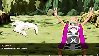 Super Slut Z Tournament 2 Dragon Ball Hentai Game Parody Ep3 Android 18 Is Squirting While The Old Pervert Is Fucking