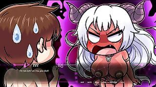 Give An Imp A Chance Hentai Game Pornplay Ep.2 Succubus Like Demon Getting Her First Human Creampie