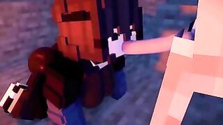 Minecraft Skeleton Recieve A Wonderfull Blowjob – Minecraft Jenny Porn