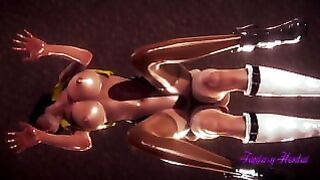 Cowboy Bebop Hentai 3D – Faye Valentine Blowjob With Cum In Her Mouth And Fucking Her Pussy With Creampie