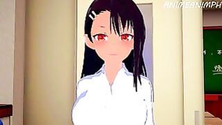 Nagatoro San Teases You At School Until Creampie – Anime Hentai 3D Uncensored