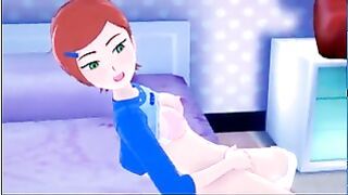 Ben Teen Hentai – Ben X Gween Hard Sex Handjob, Blowjob, Fucked & POV