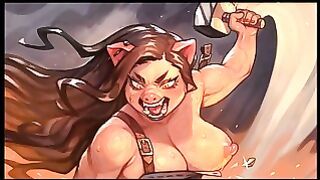 My Pig Princess Hentai Game Pornplay Ep.14 I Saw His Daughter Massive Tits !