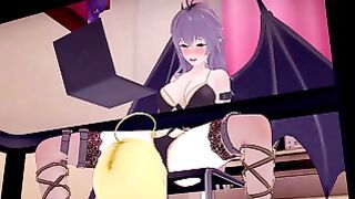 3D Hentai: Succubus Treats Her Slave To Drinking And Playing