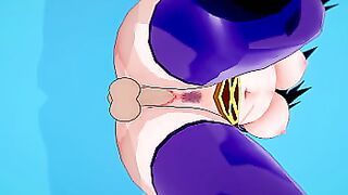 Sex with a giant Kayama Nemuri - 3D Hentai