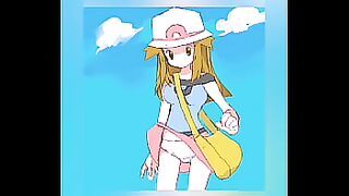 Pokemon hentai - Leaf