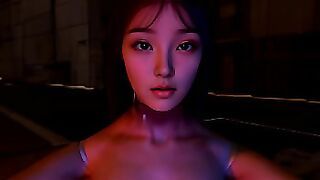 JIGGLING TITS&excl;&excl; PRETTY 21YO ASIAN FUCKS YOU IN A TOKYO STREET - GIRLFRIEND SIMULATOR - Uncensored Hyper-Realistic Hentai Joi&comma; AI &lbrack;FULL VIDEO&rsqb;