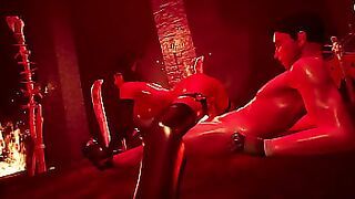 Duel With a Succubus [bookerdan] 3D Hentai