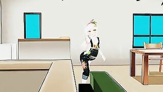 Airani Lofifteen Hentai Hololive Vtuber Undress Dance Cupid Song MMD 3D Yellow Eyes &lpar;CLIP&rpar;