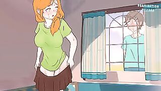 Steve spies on Alex taking off her skirt &lpar;he saw her bare pussy&rpar; Minecraft Hentai Cartoon Parody &excl; 2025