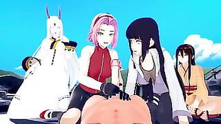 Naruto hentai 3d fuckparty
