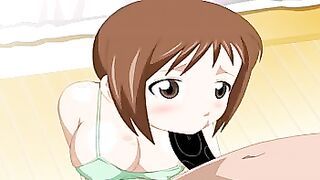 Big Boobs Hentai Lesbian Deepthroats Cock