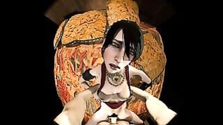 Morrigan Gets Fucked Missionary
