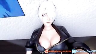 Hard Fucked Anime Girl with Big Tits