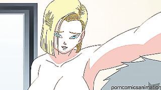 Dragon Ball Super - Android 18 Anime Hentai Demo