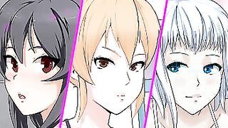 Casual sex in hentai game