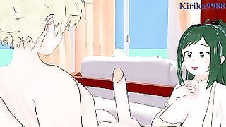 Inko Midoriya and Katsuki Bakugo have intense sex - My Hero Academia Hentai