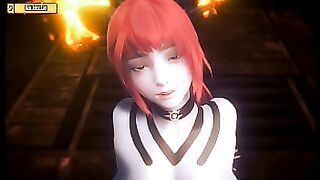 Hentai 3D &lpar; HS32&rpar;- Big boob fire dragon