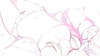hentai girl Making you cum.