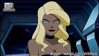 Justice League Hentai - Canary fucked in a Flash