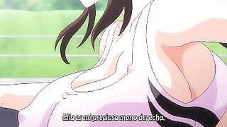 Young busty athletic hentai