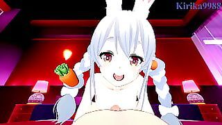Usada Pekora intense sex&period; - Hololive VTuber Hentai