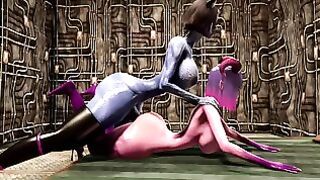Futa mistress pounding succubus servant [DiDongo]