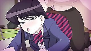 Komi Can't Communicate Hentai Compilation