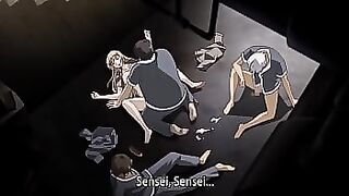 Hentai blonde fucked in stairwell
